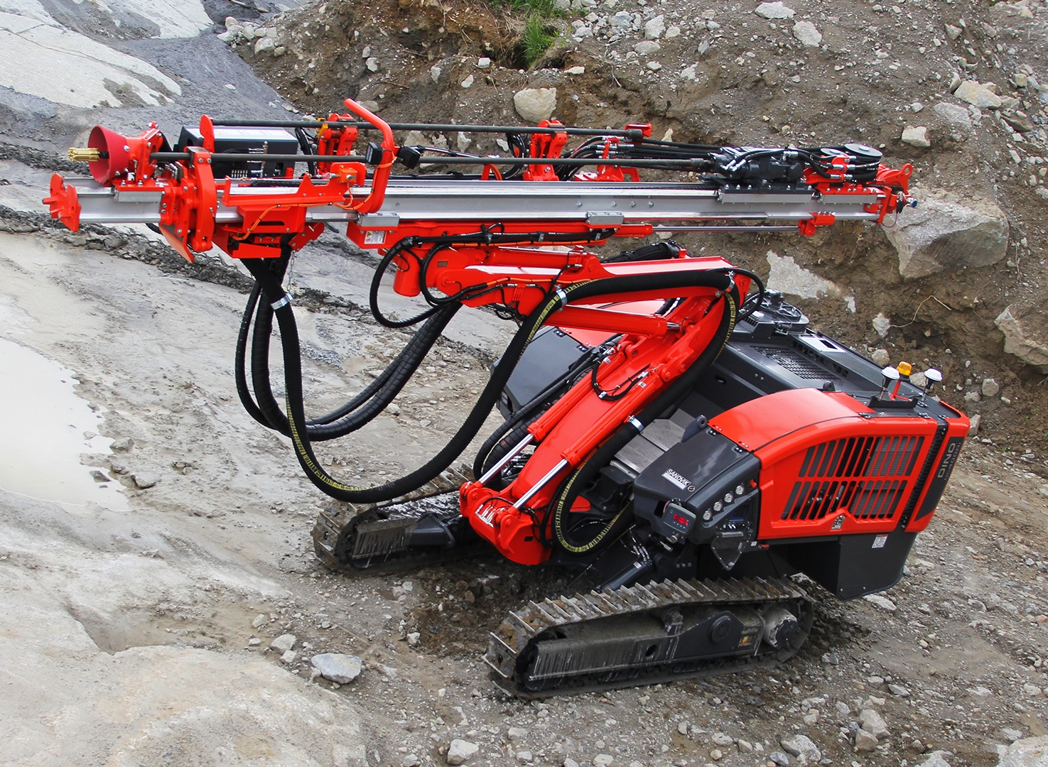 Sandvik’s Dino DC400Ri drilling rig 