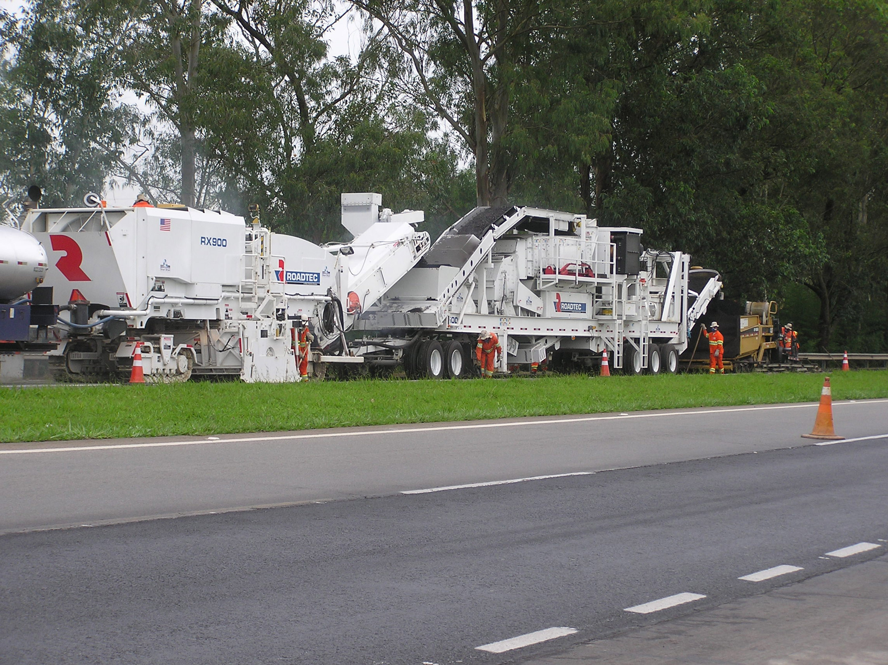 The road rebuilding method Brazil