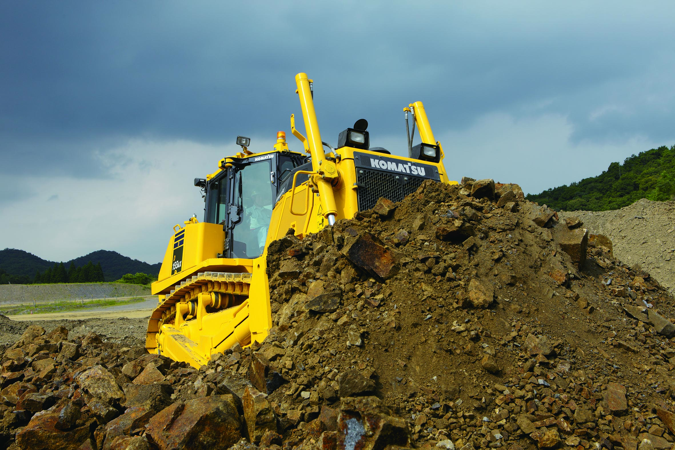 Komatsu_D155AX-8 dozer 