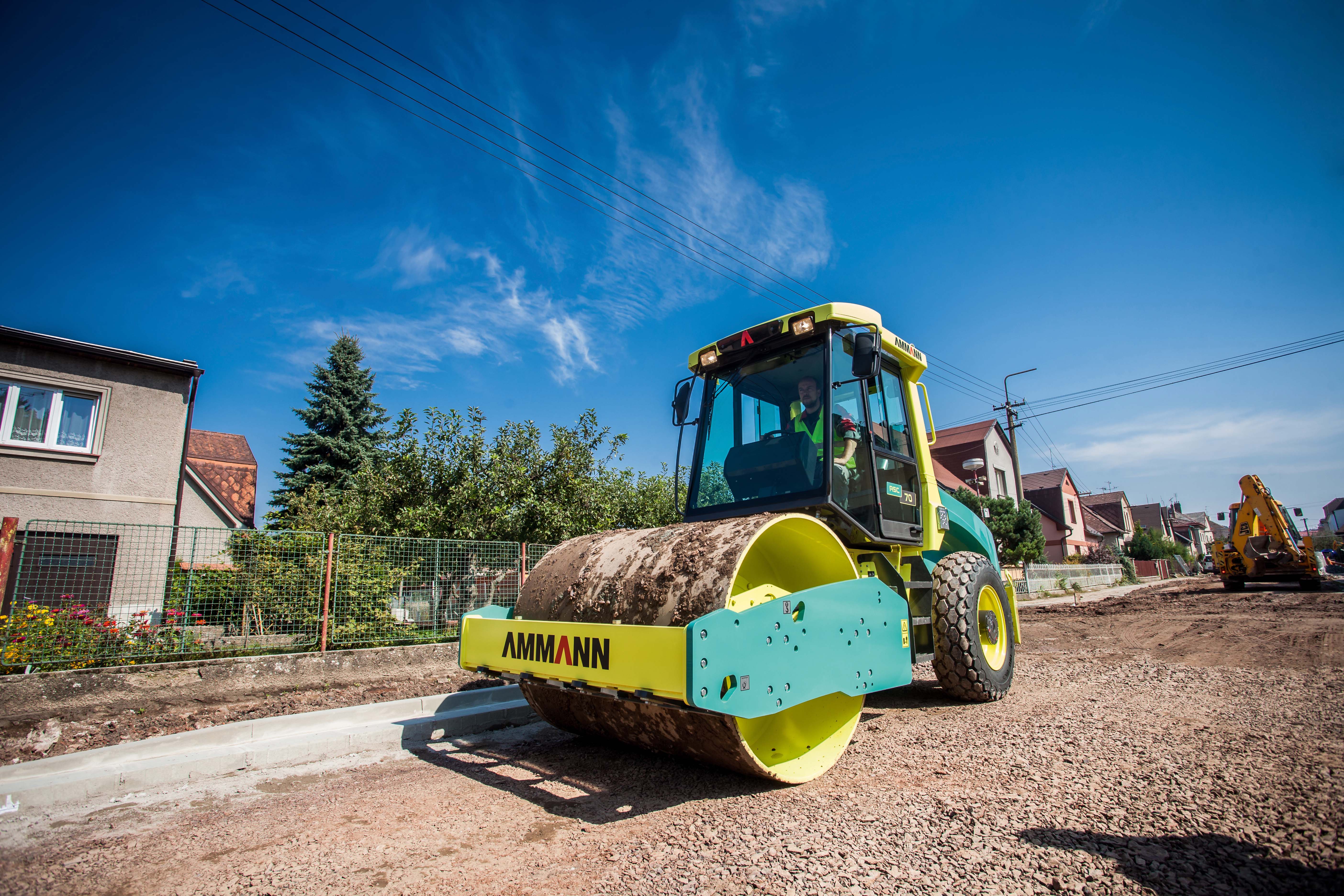 Ammann’s ASC-70 soil compactor