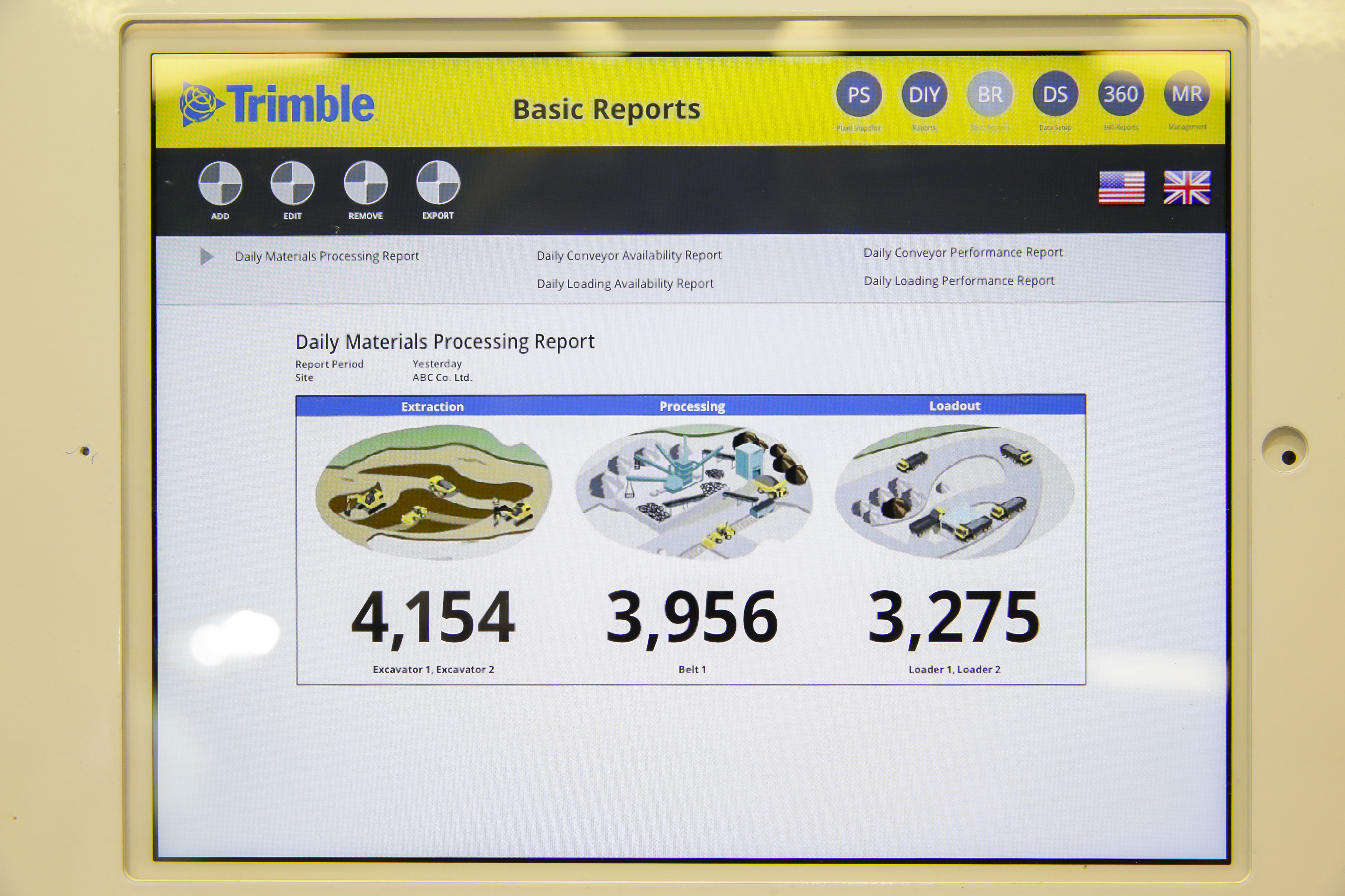 Trimble’s LOADRITE technology 