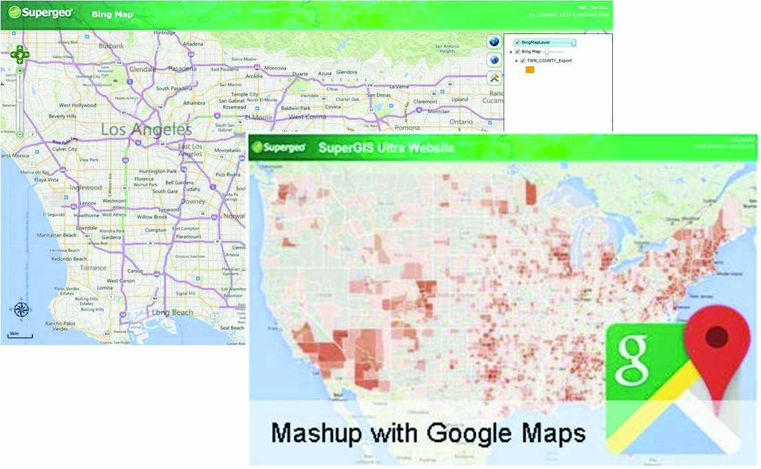 Supergeo Technologies GIS data sharing and training