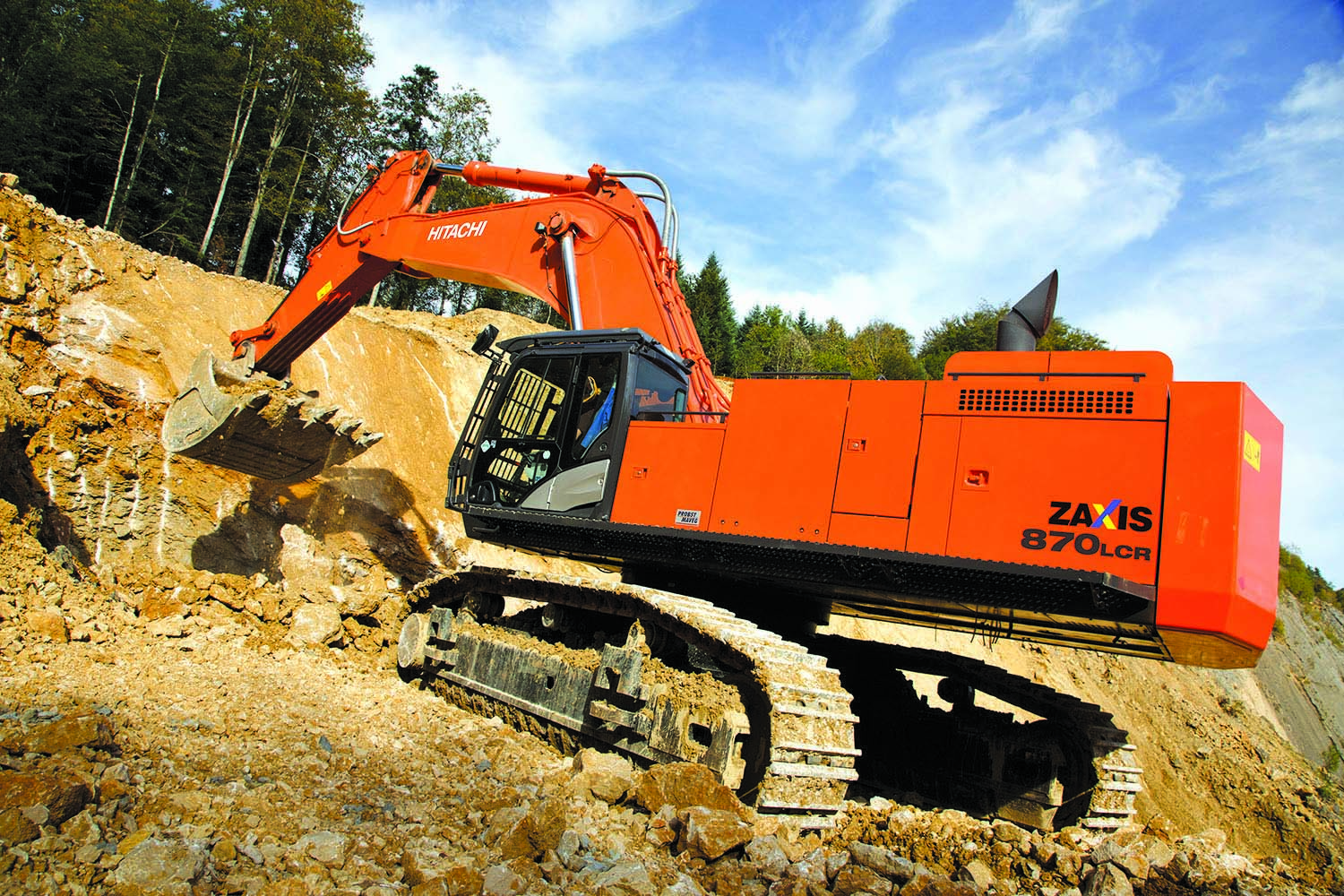 Hitachi ZX870LCR-5 excavator 