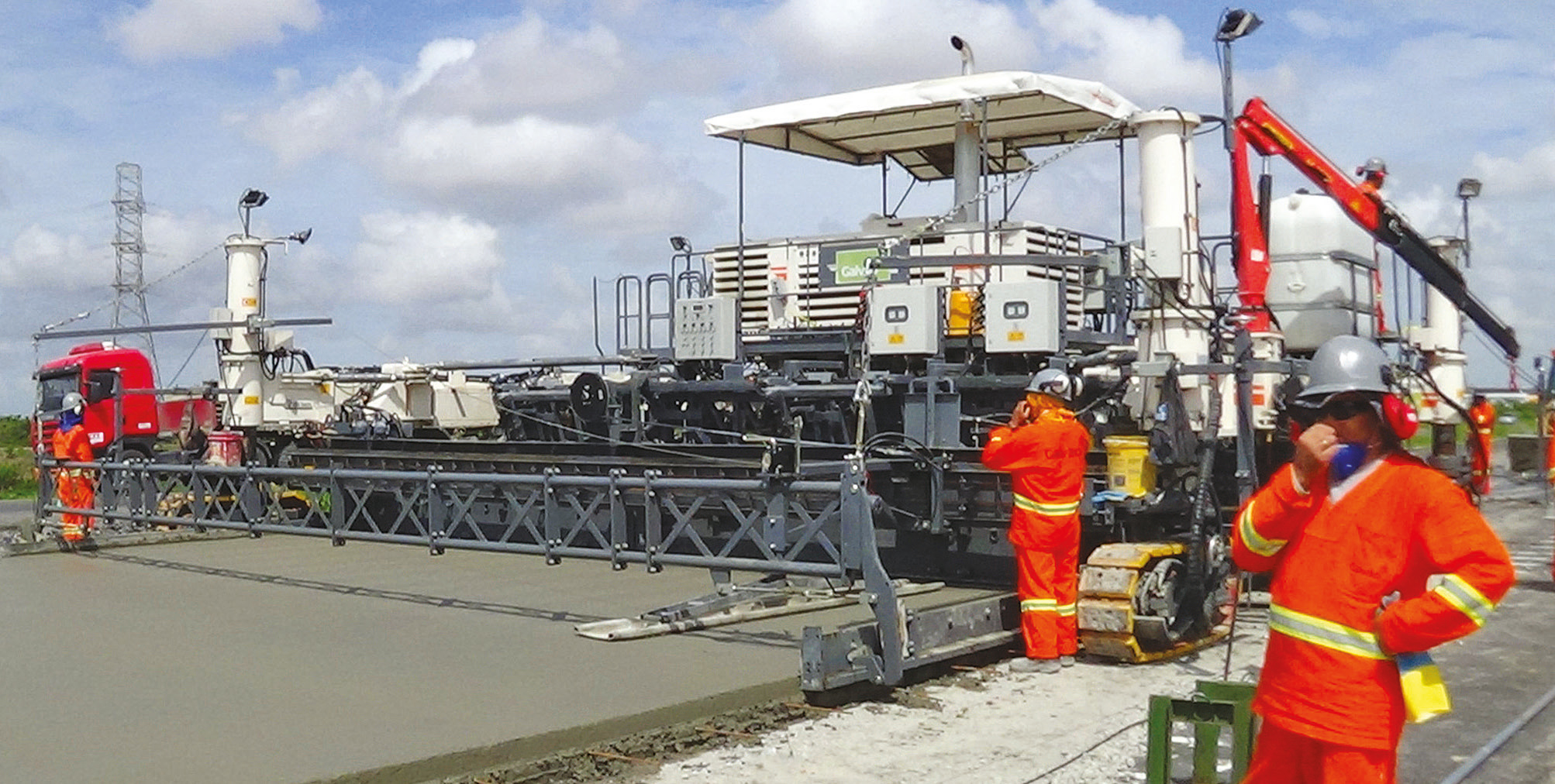 slipform paver from Wirtgen