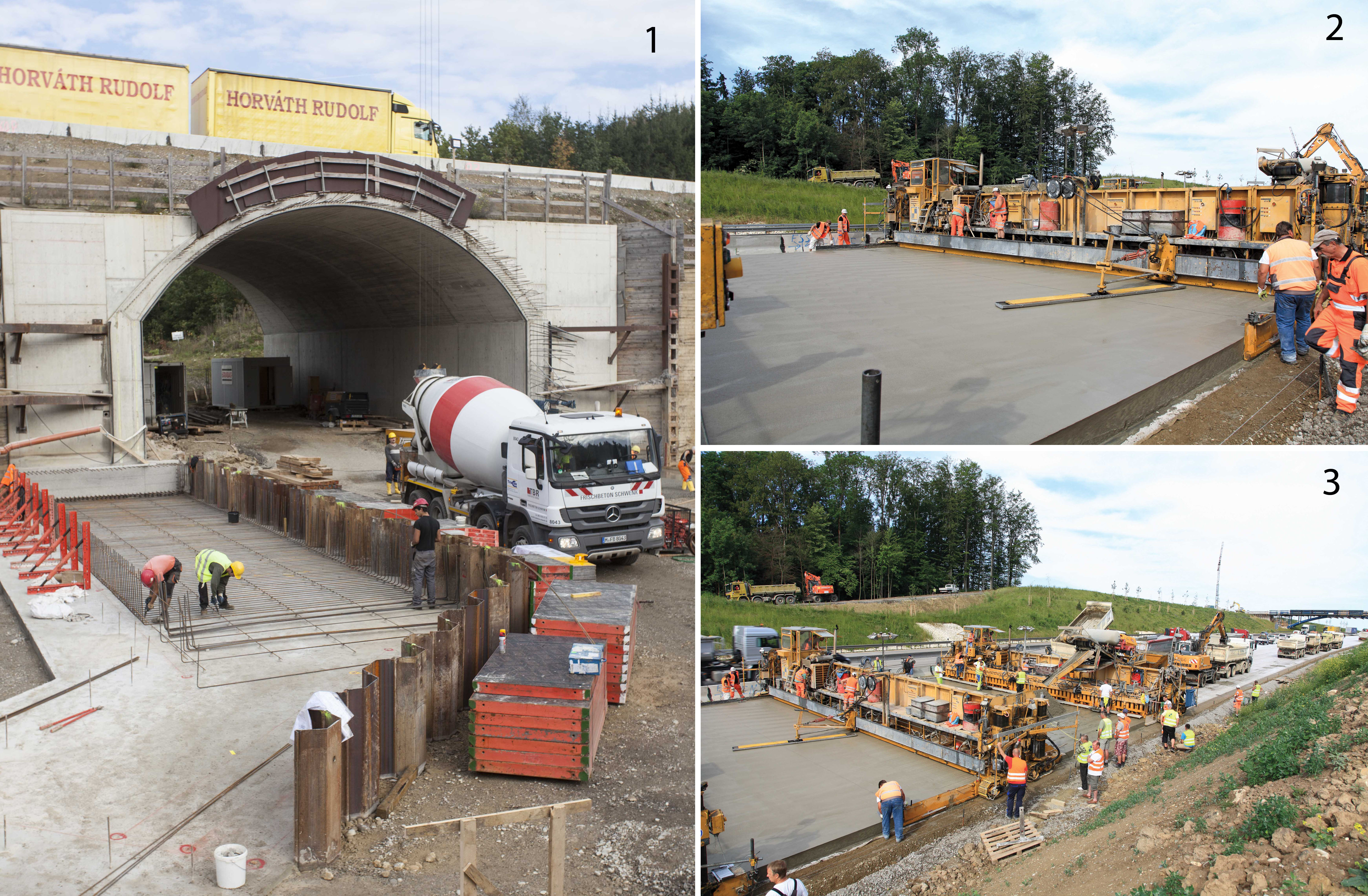 building a new road in Germany 