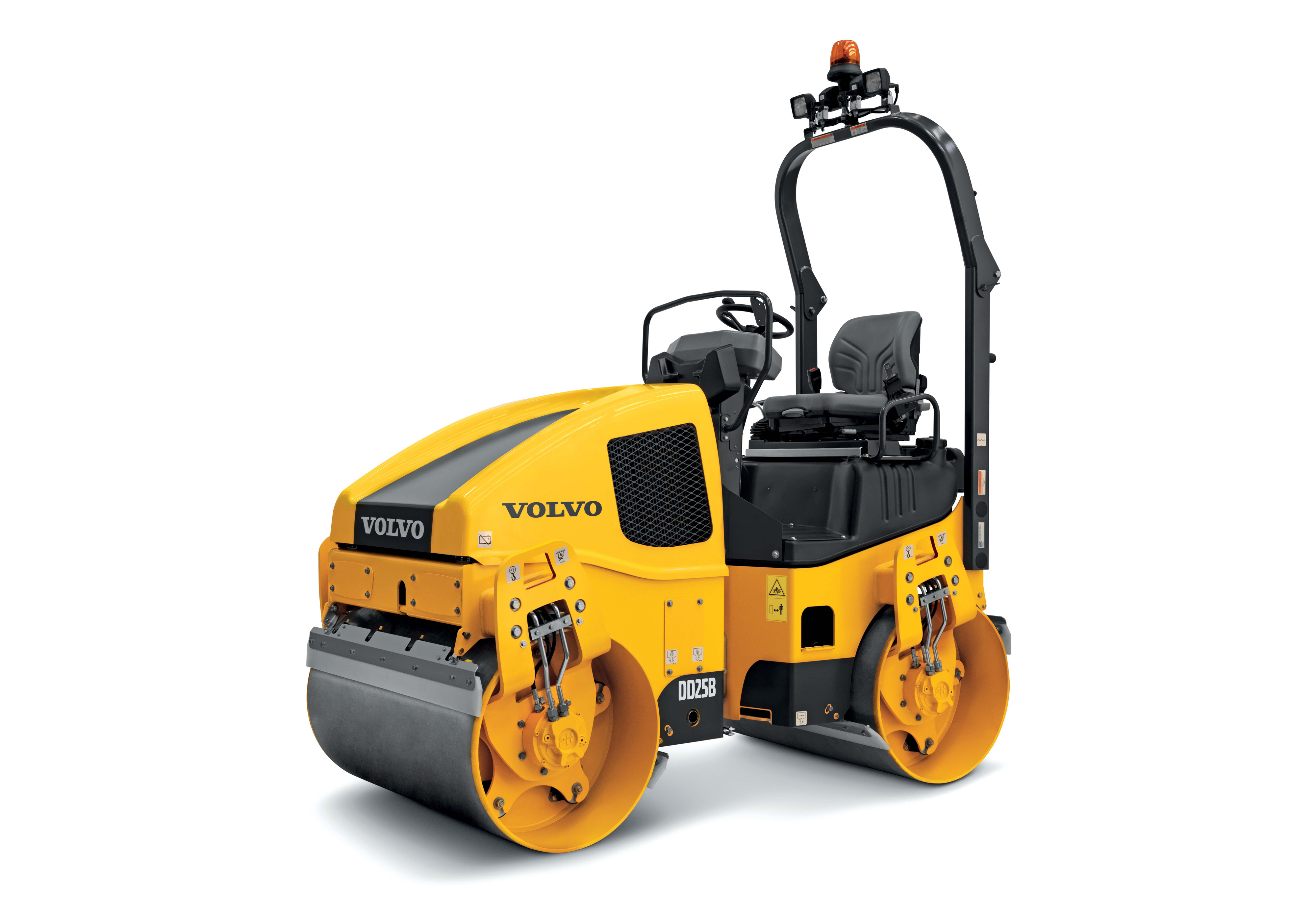 Volvo CE’s new compact asphalt roller 