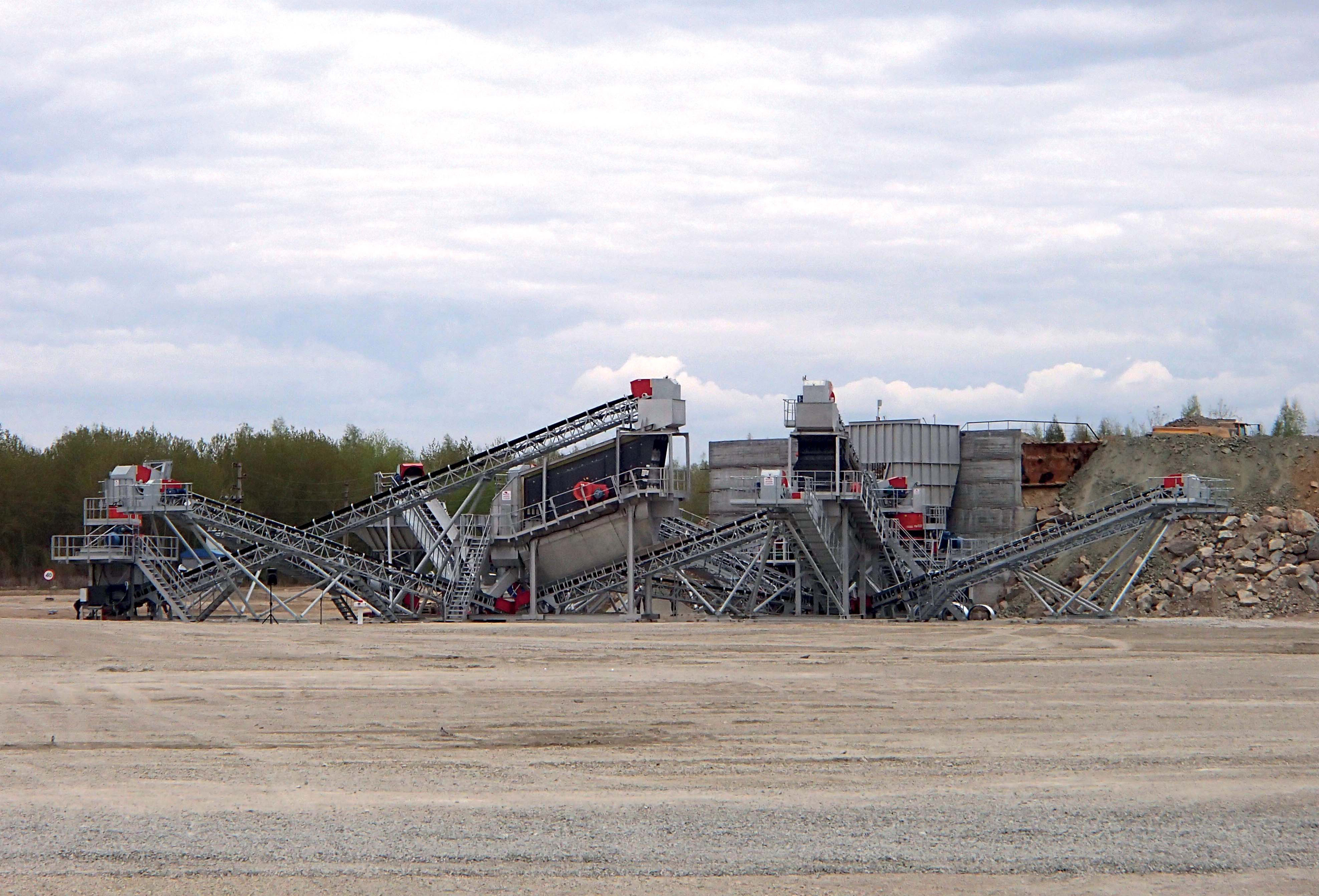 Sandvik crushing and screening equipment 