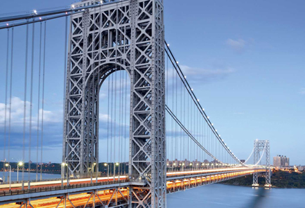 New York’s George Washington Bridge 