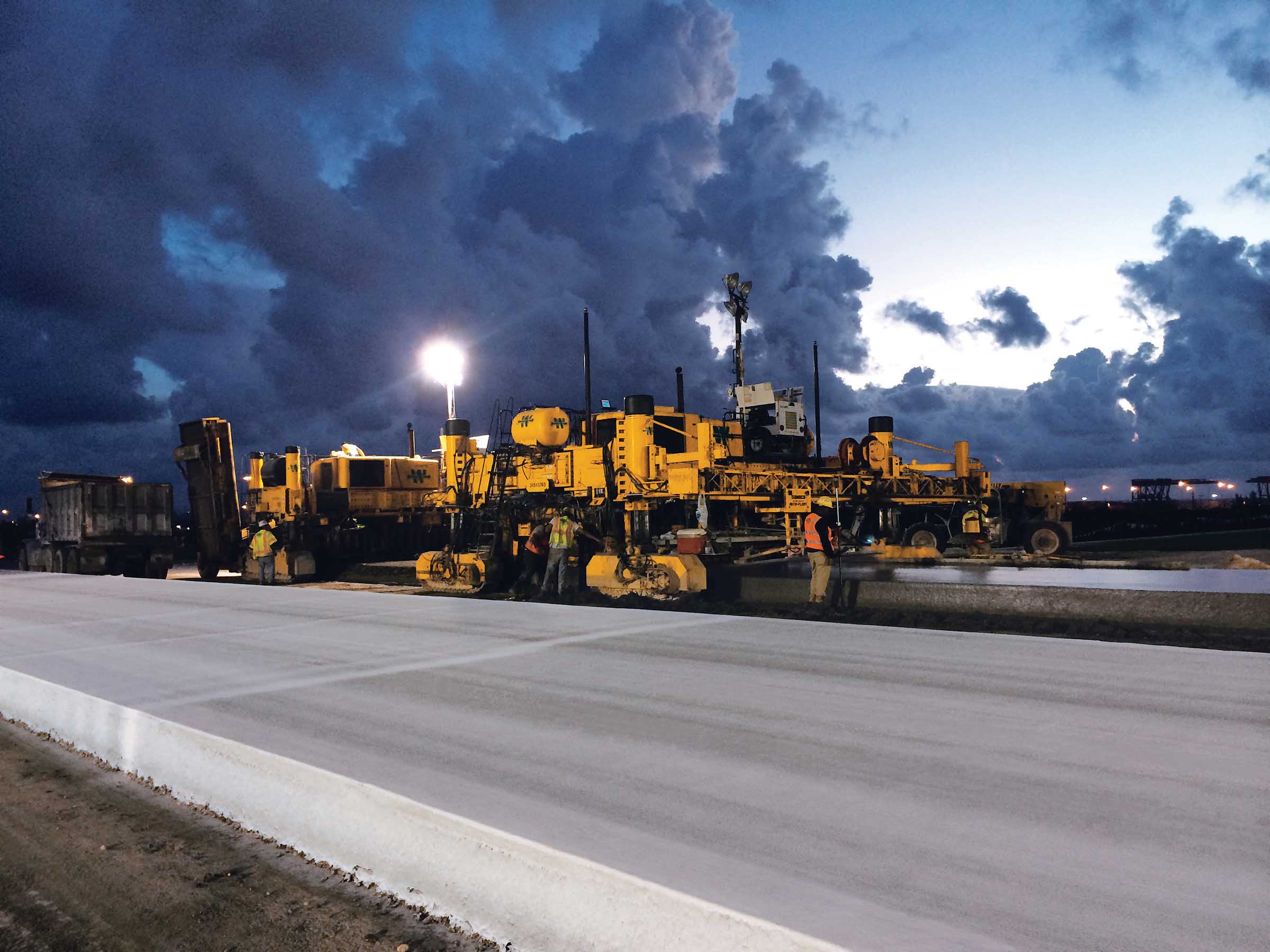 airport paving job 