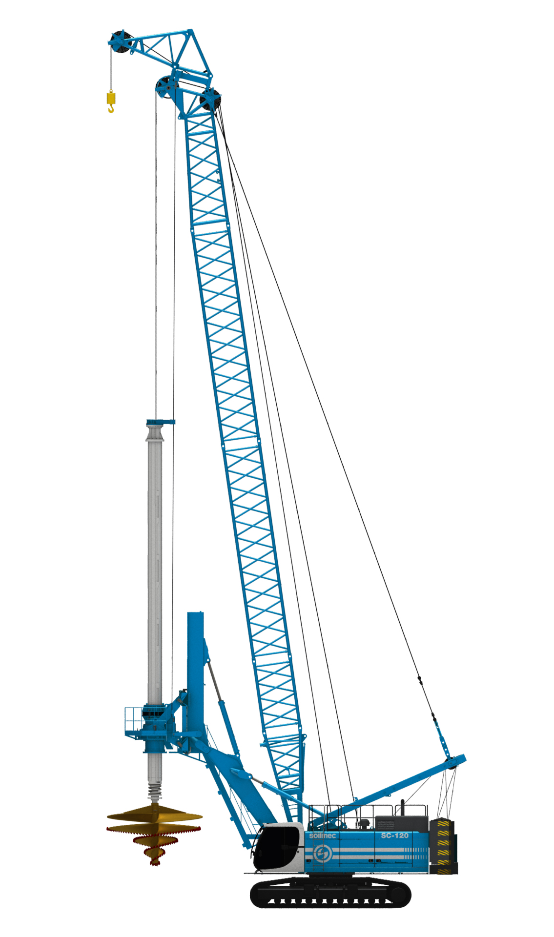 Soilmec SC-120 crane