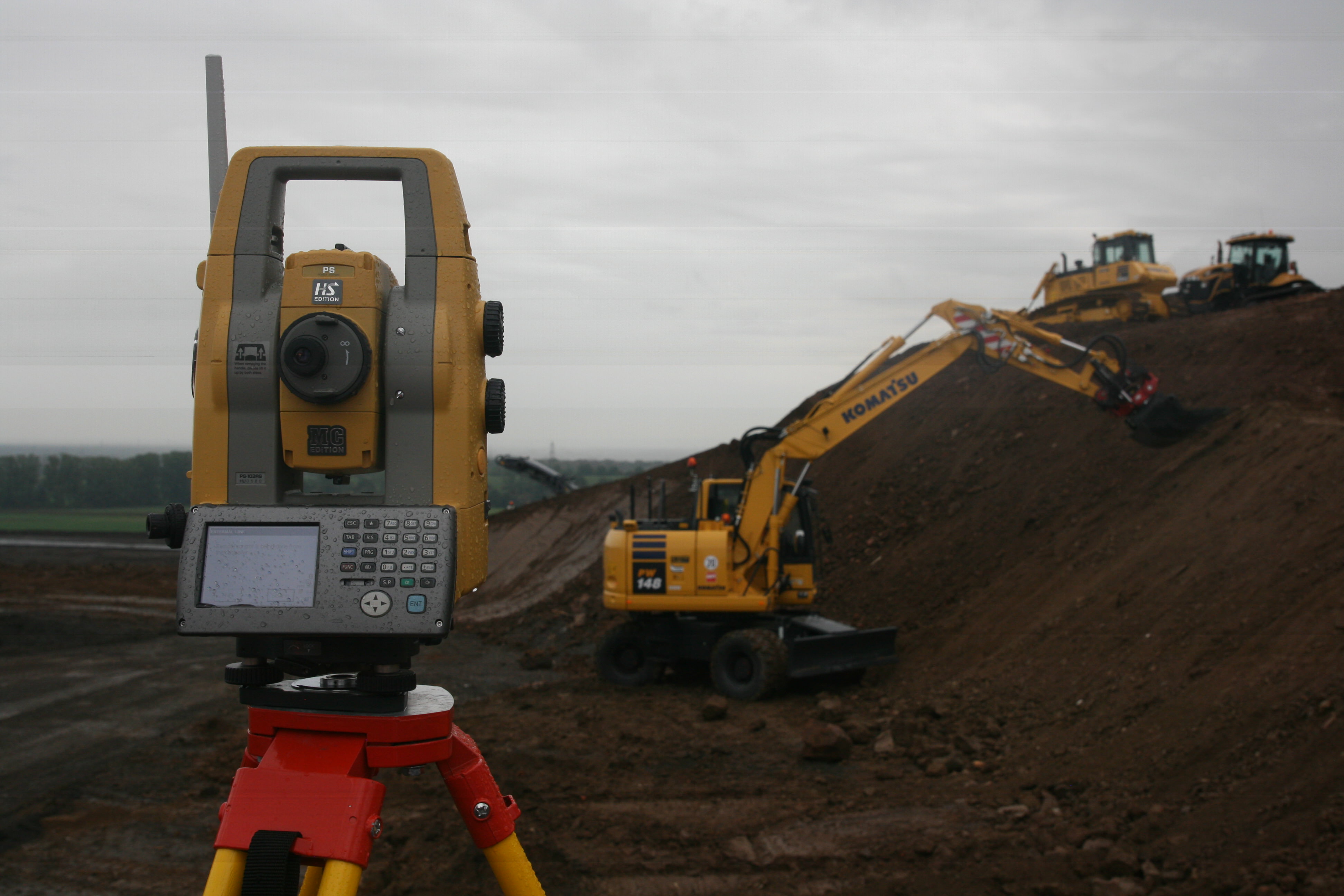 Topcon’s new X-63 LPS excavator control