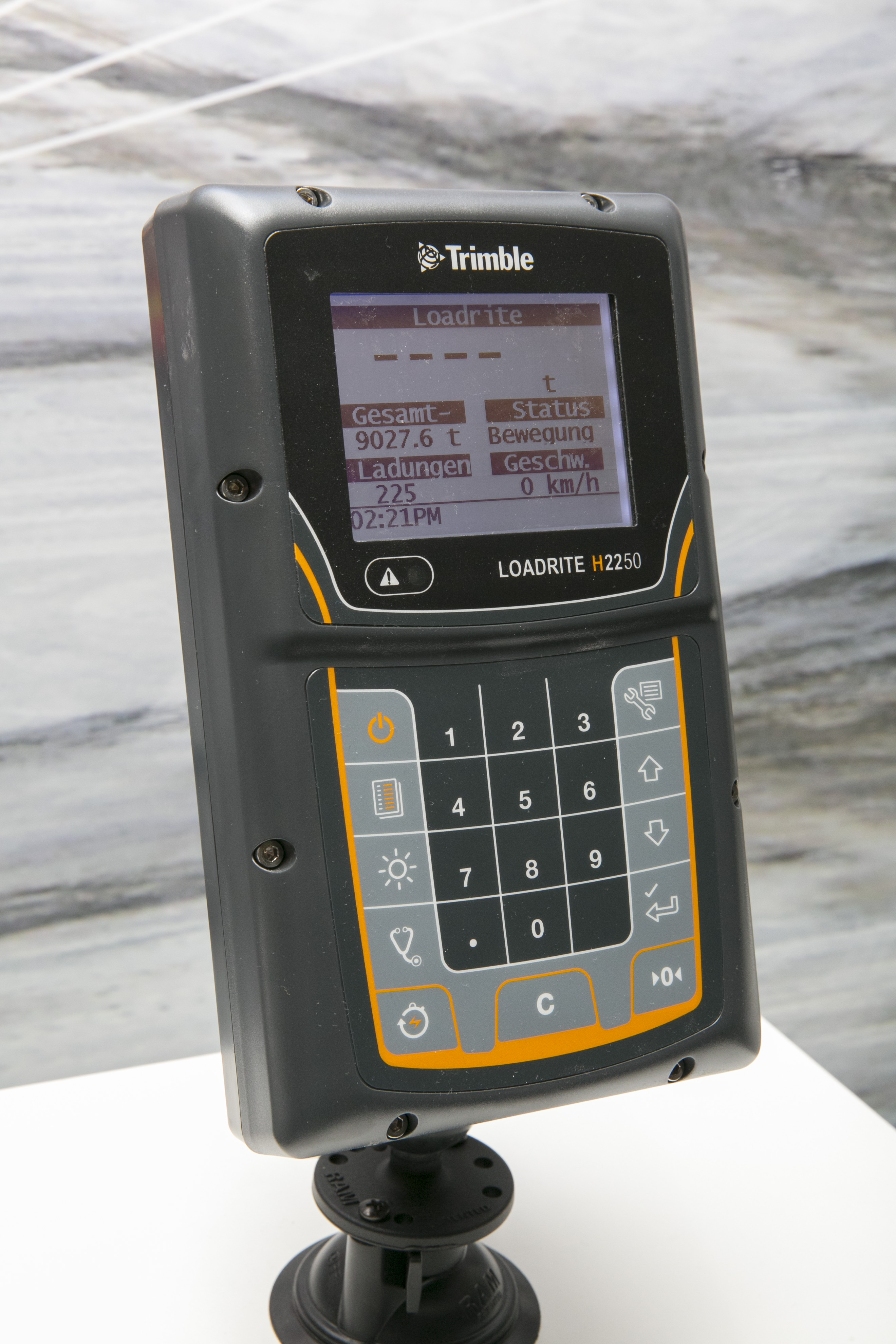 Trimble’s Haul Truck Monitor 