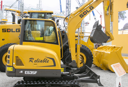 SDLG’s E635F model excavator 