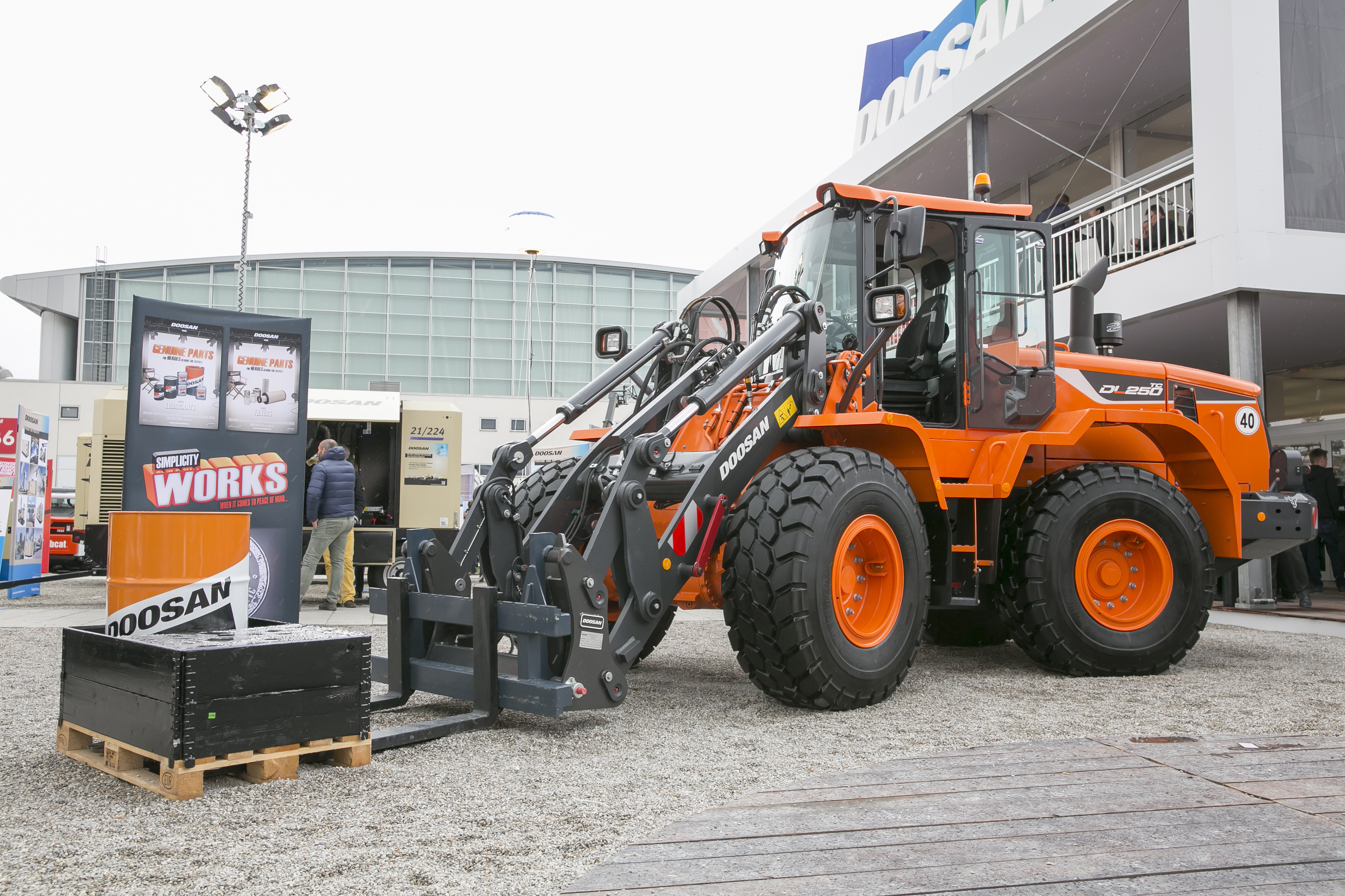 bauma 2016 Daily News Doosan DL250 Wheeled loader