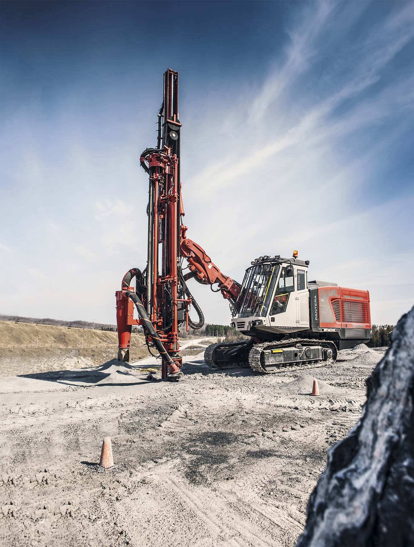 Sandvik Pantera drill rig