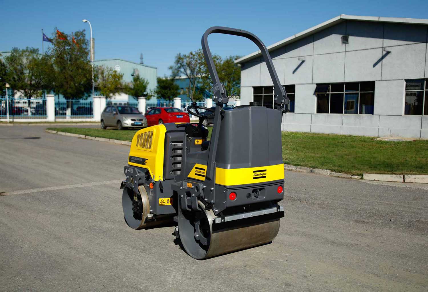 Dynapac asphalt compactor