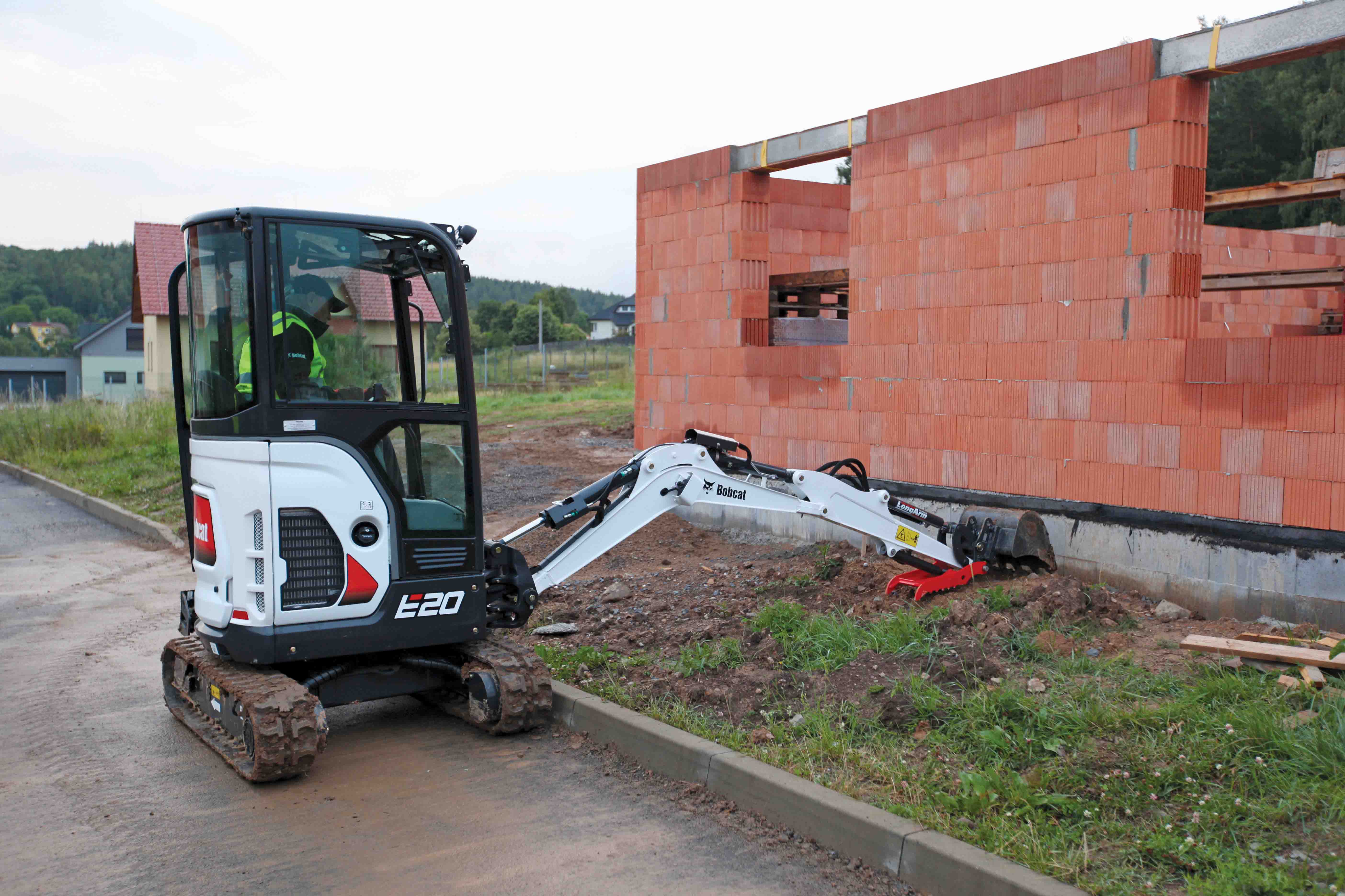 Bobcat E20 compact excavator