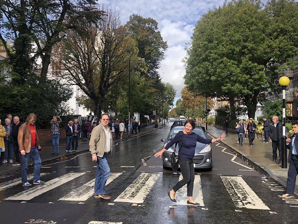 Abbey Road 50 years ago