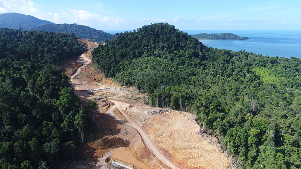 Opening up access to Telok Melano and Tanjung Datu National Park