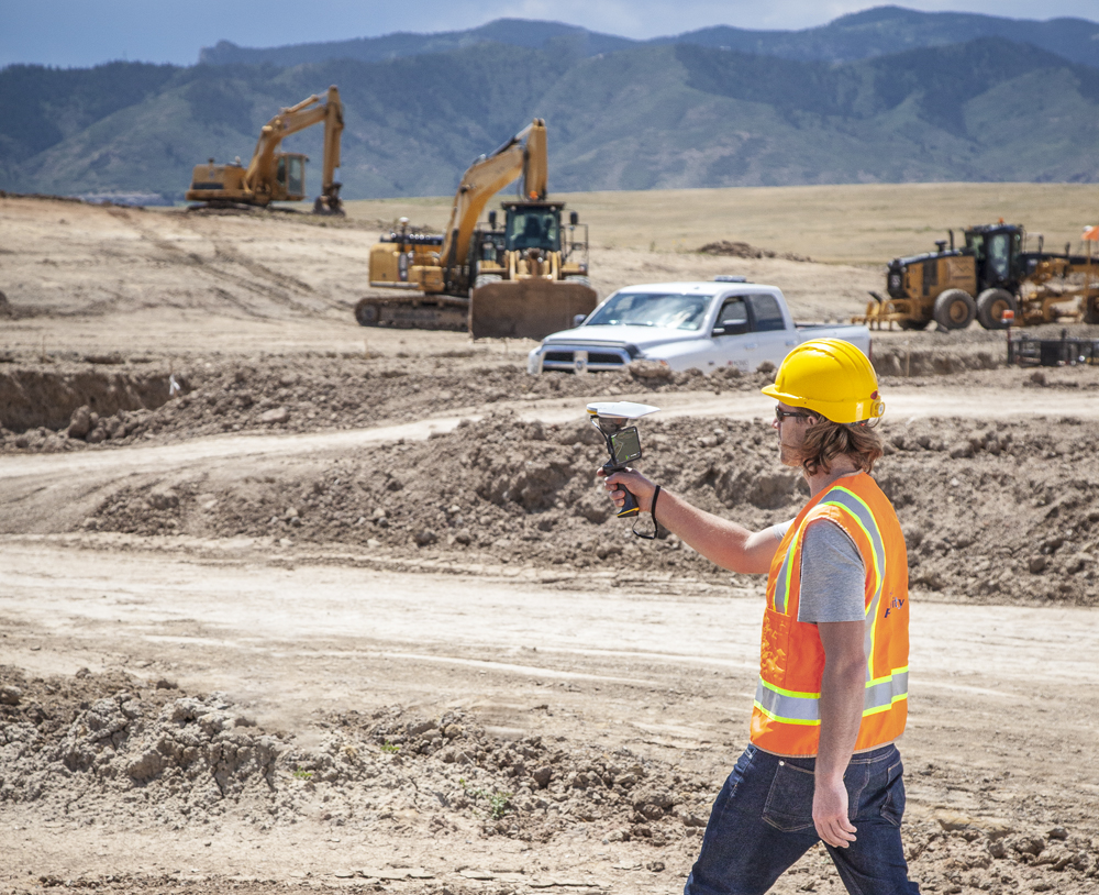 High accuracy augmented reality tools like Trimble SiteVision help visualize complex construction concepts, including both above and below ground assets and designs