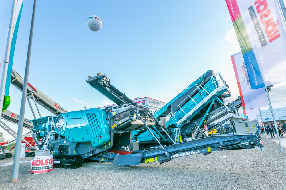 Powerscreen’s Premiertrak 330 jaw crusher