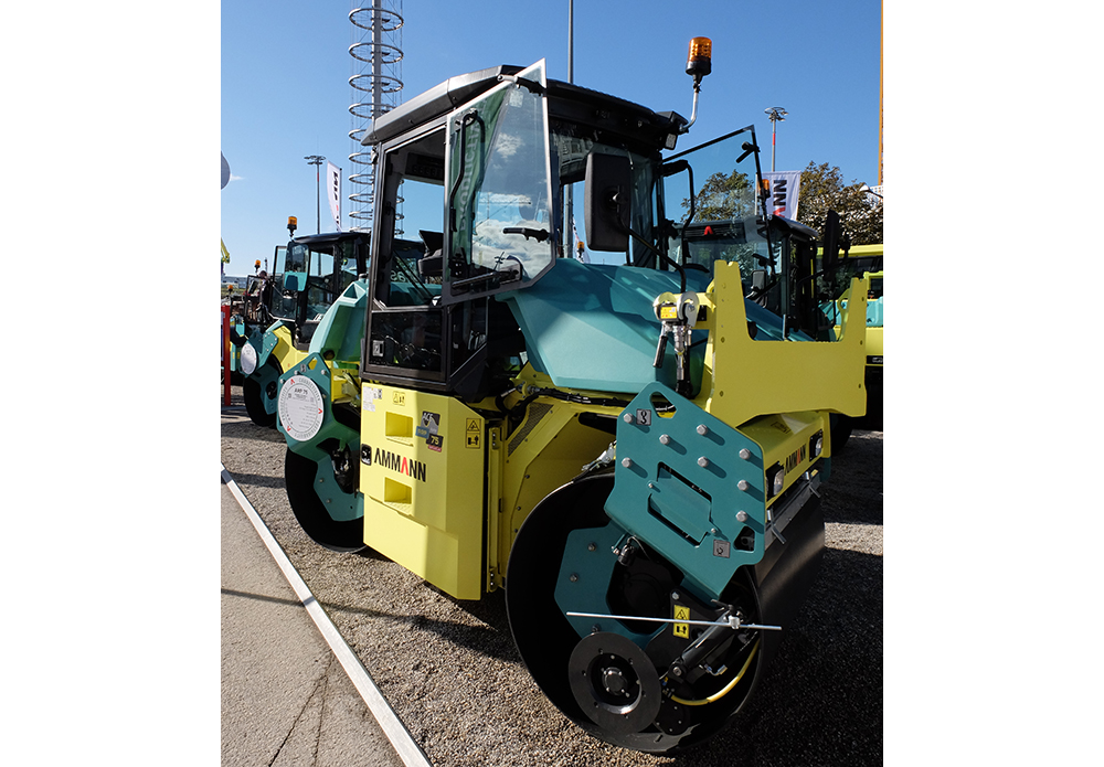 Productive asphalt compaction from Ammann