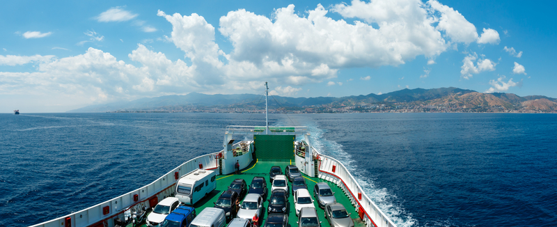 Il Grande Ponte sullo Stretto di Messina in Italia