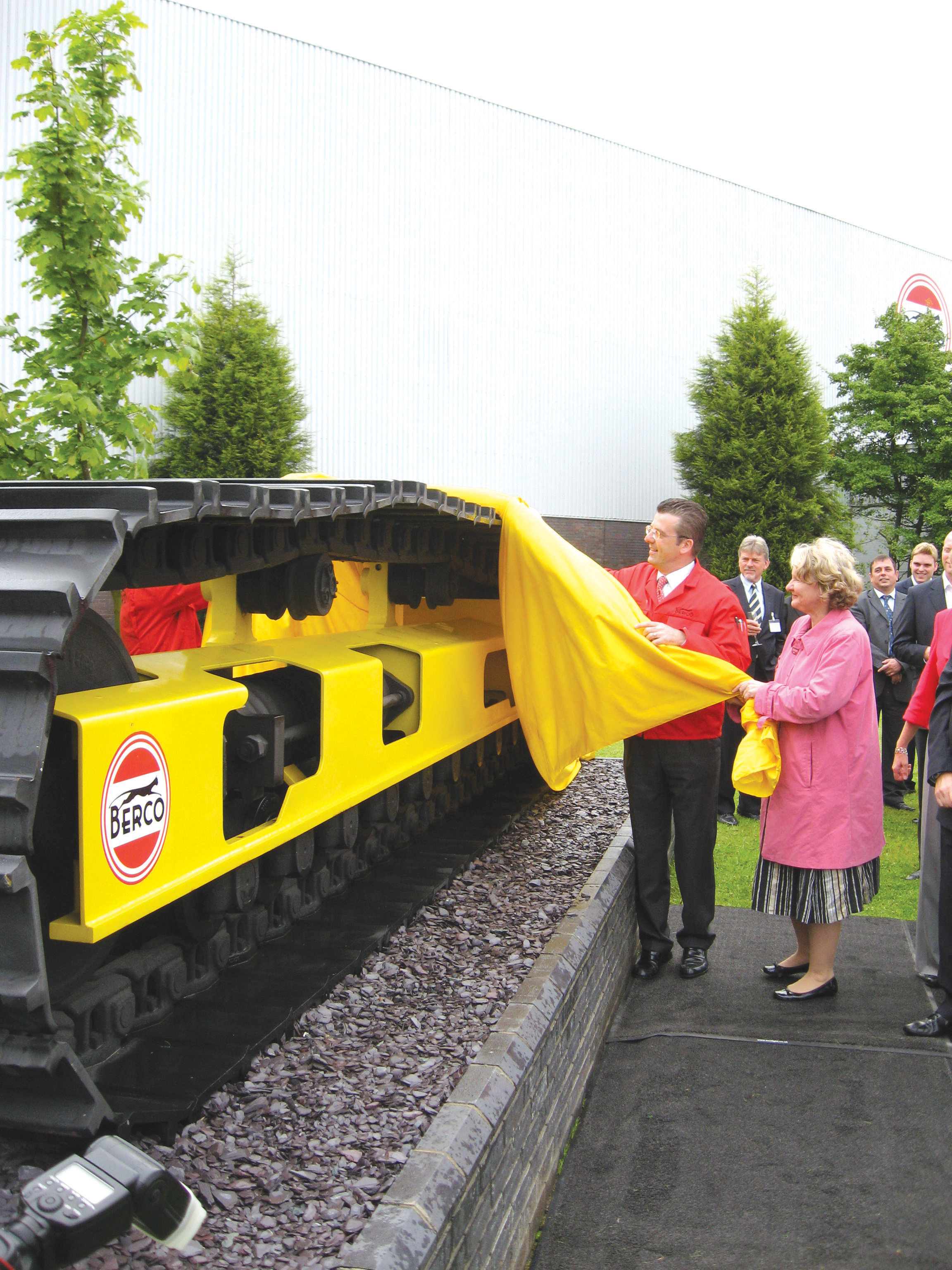 Helen Goodman opening Berco plant 