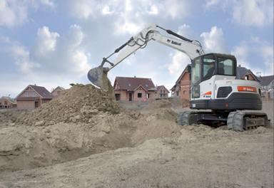 Bobcat's new 8tonne class E80 excavator