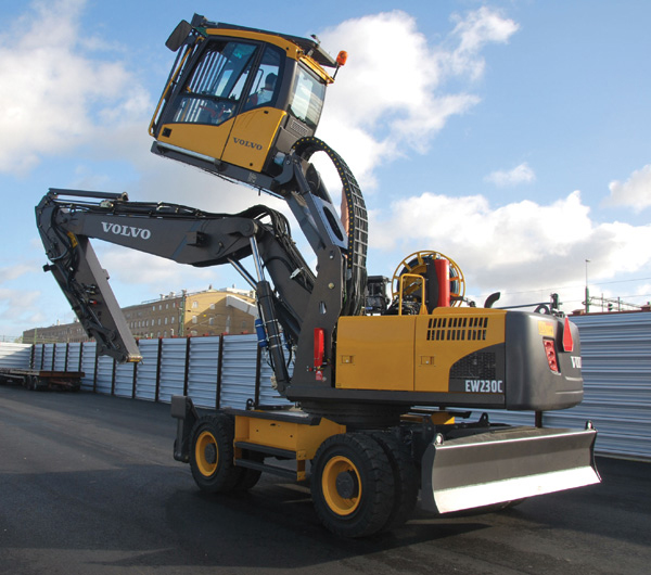 volvo excavator