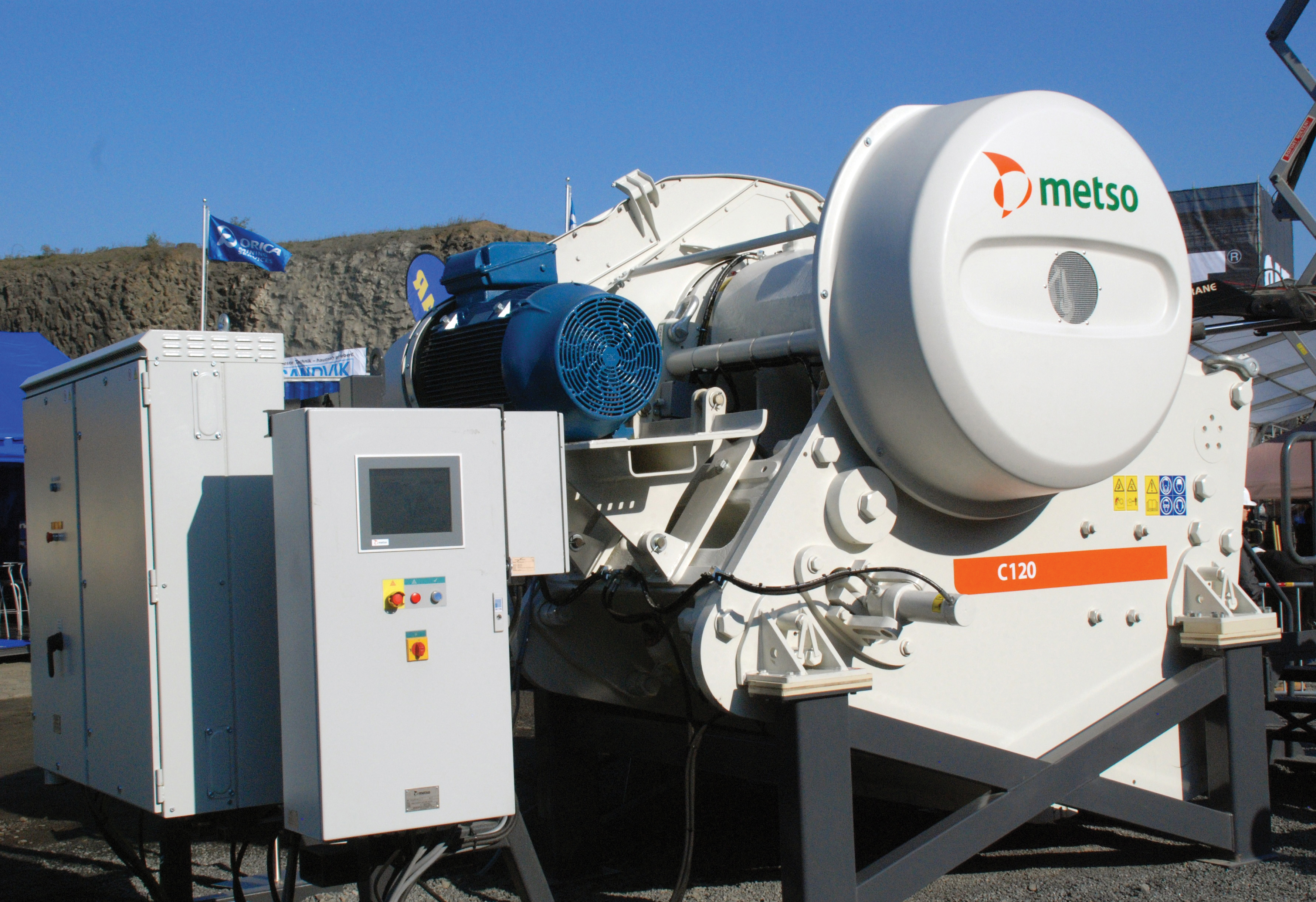 C120 jaw crusher from Metso