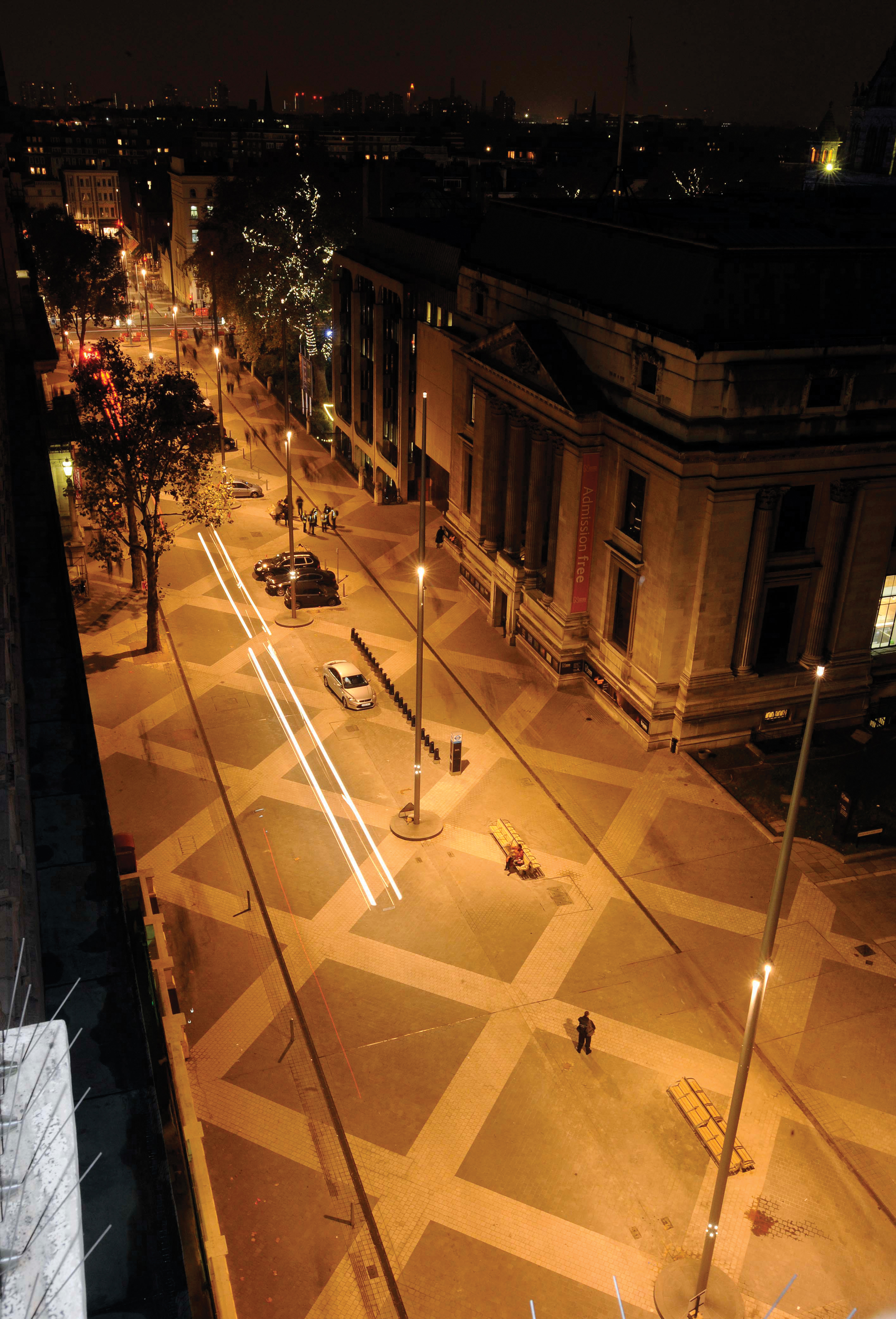 Exhibition Road, London. 