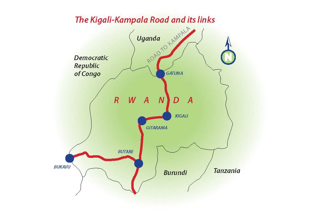 Rwanda Map