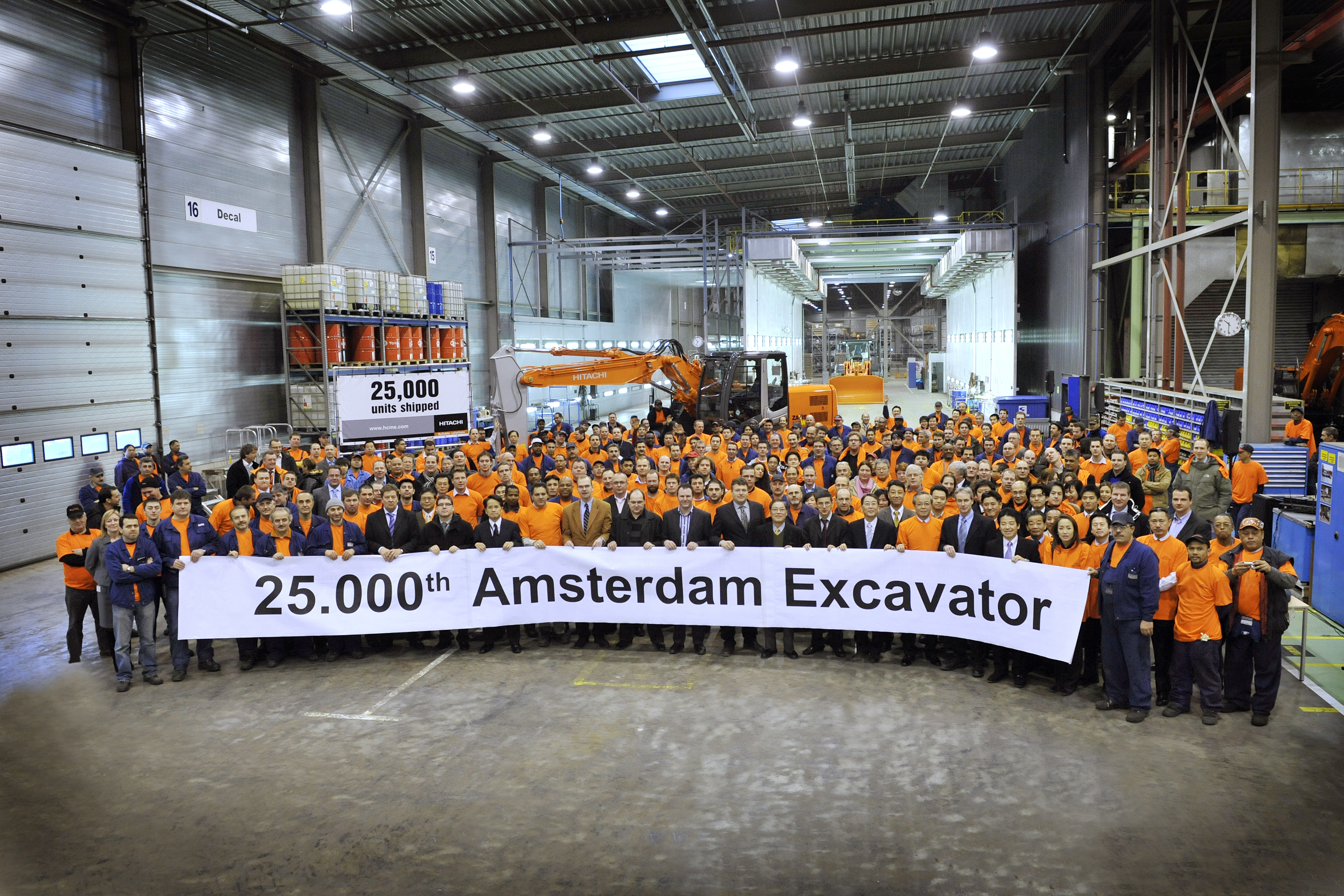 25000th Amsterdam Excavator