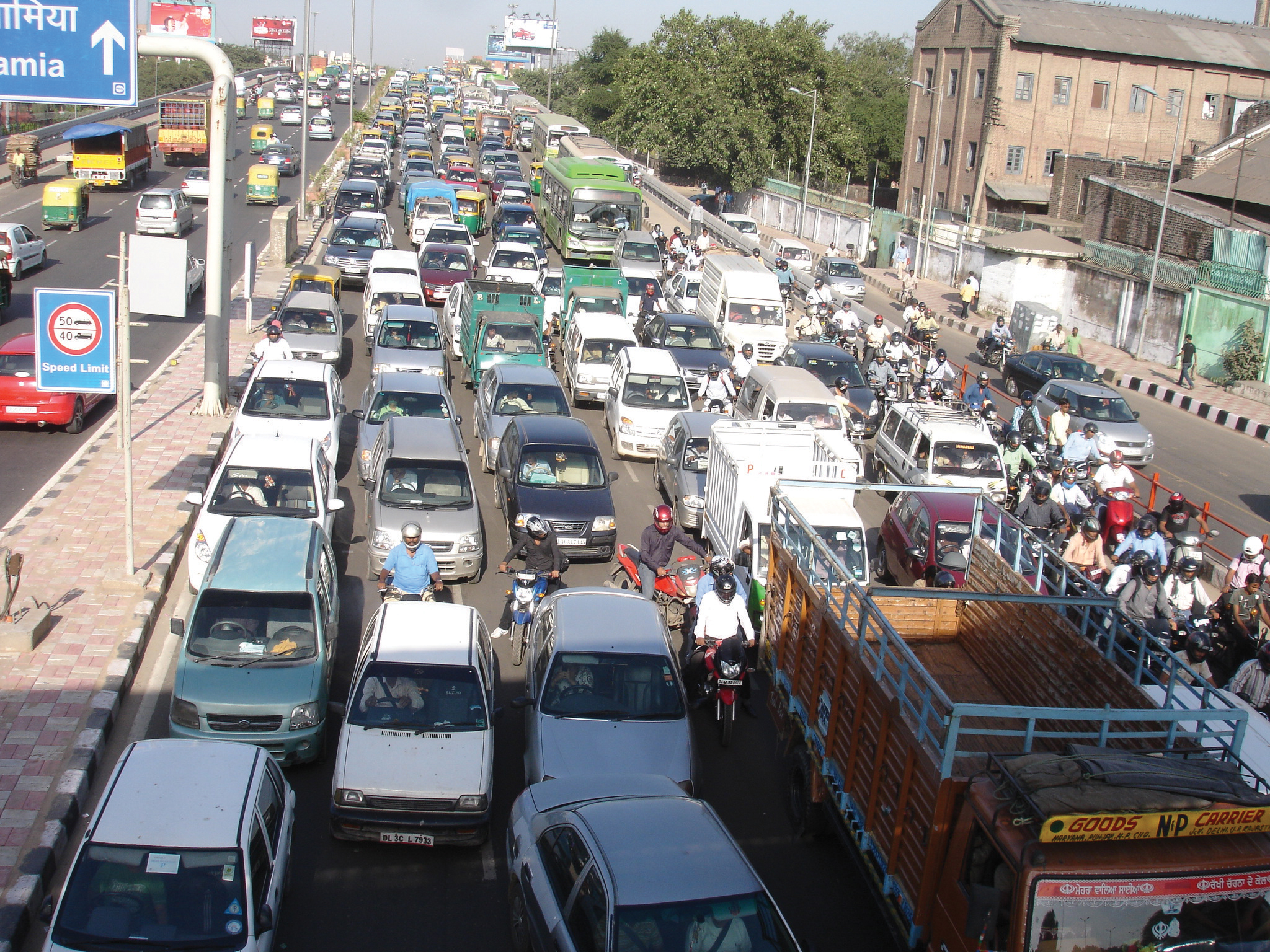 IRF Delhi's traffic problems 