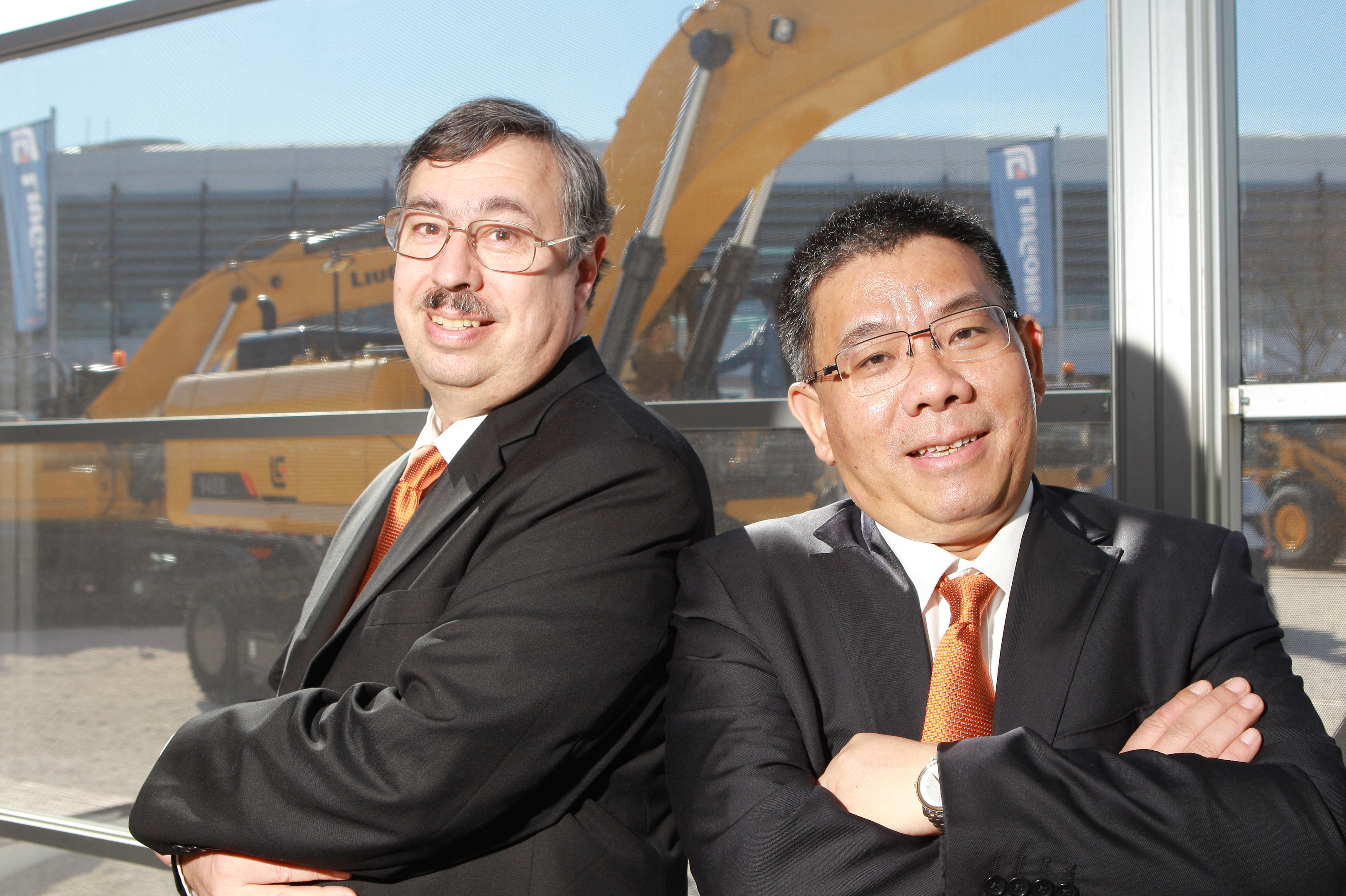 Bauma 2013 Daily Liugong David and Zeng