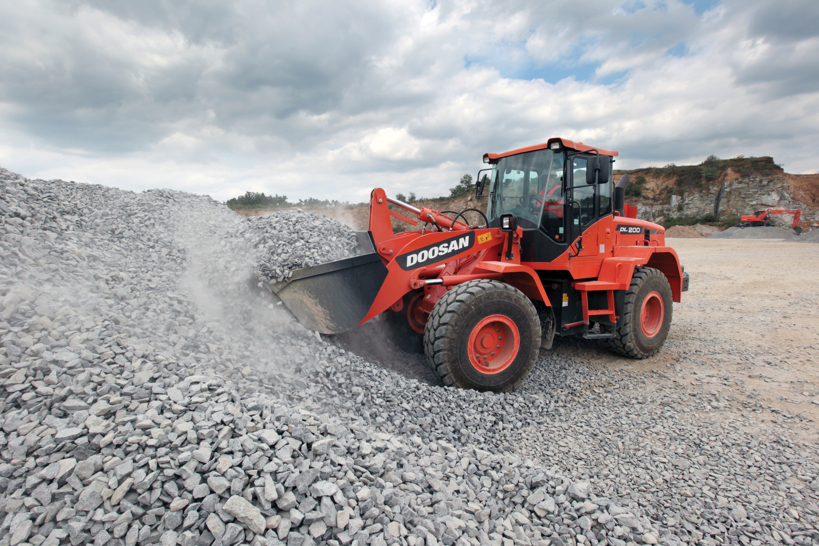 Doosan DL200-3 wheeled loader