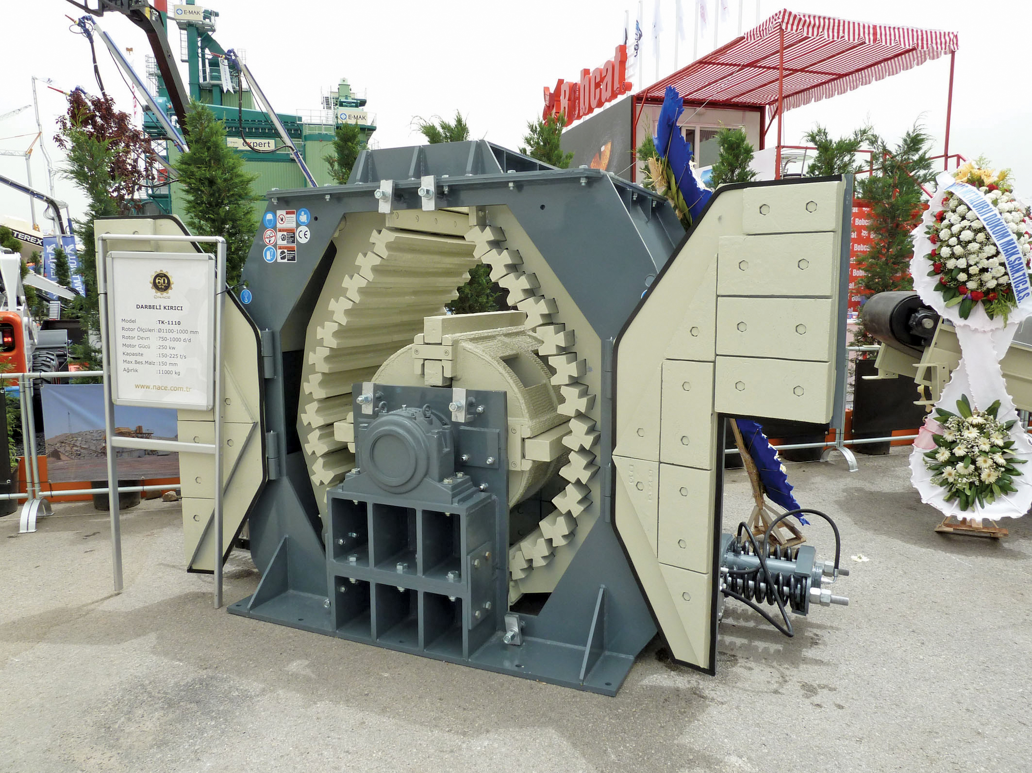 Naçe TK11 largest impact crusher 