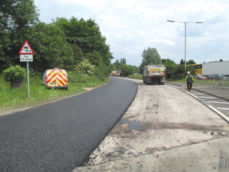 A1081 near St Albans