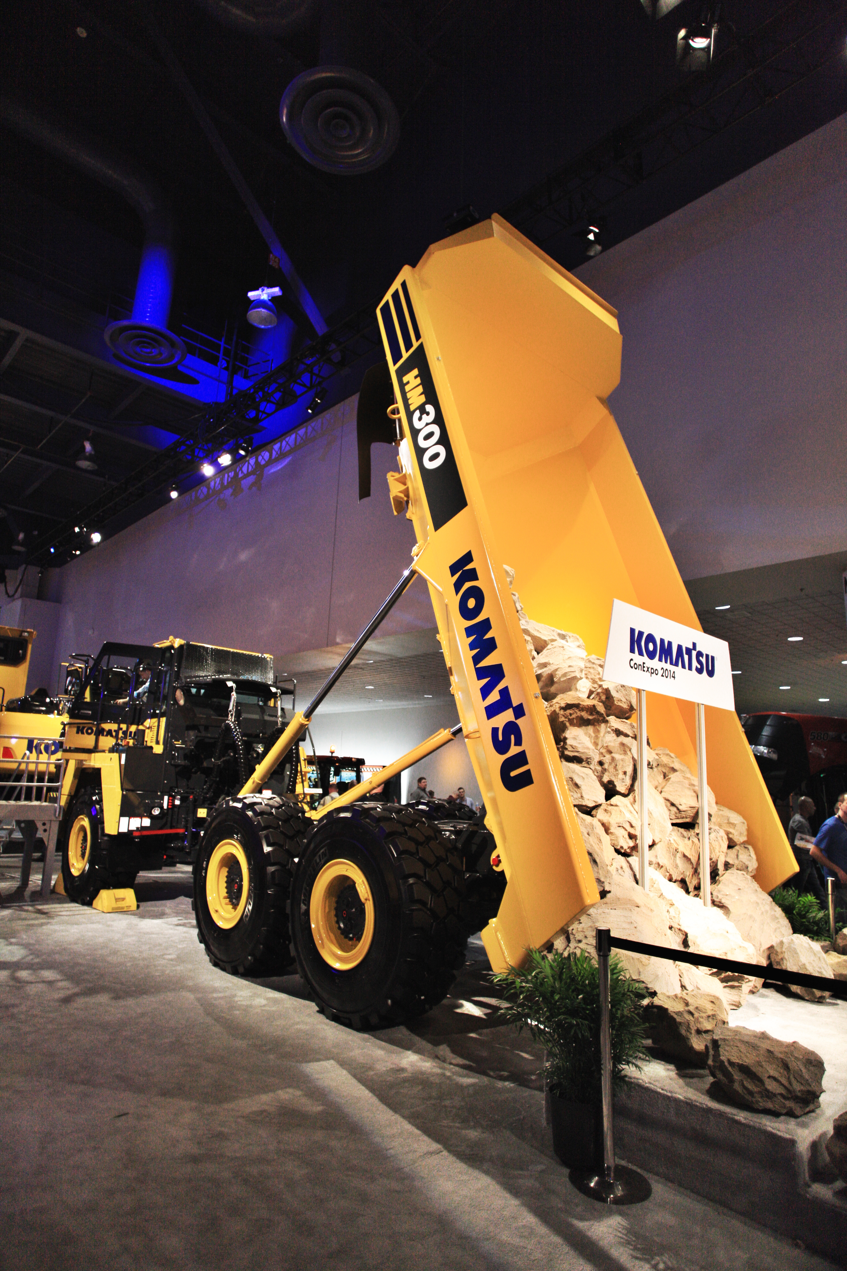 Komatsu HM300 articulated truck