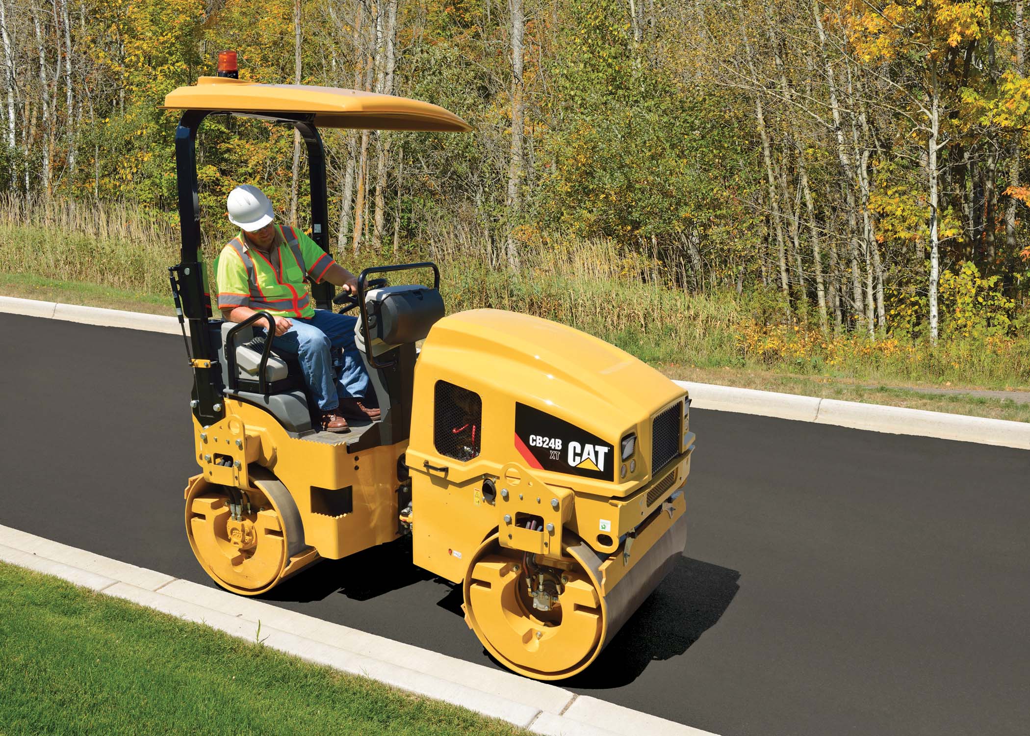 Caterpillar’s new range of utility compactor