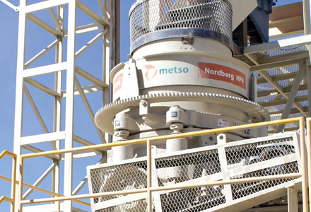 screening installation from Metso