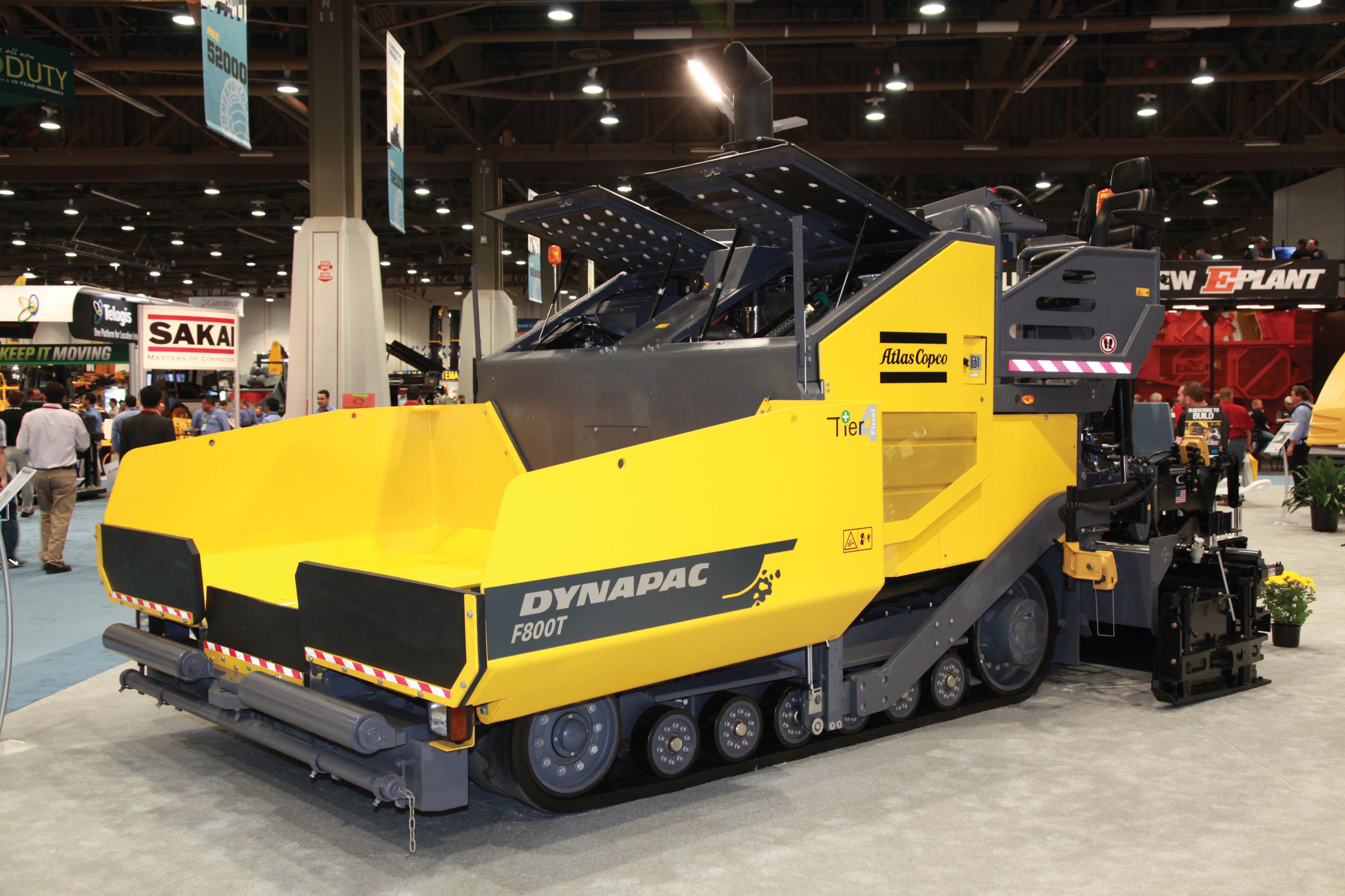 Dynapac’s new F800T paver 