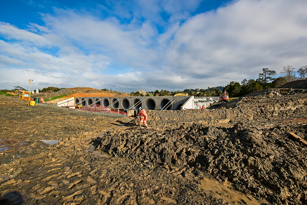 Northern zone, the 11-barrel culvert