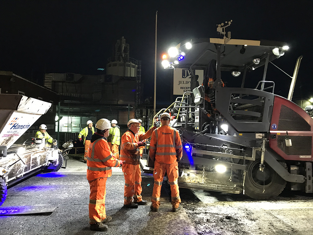 The M25 is benefiting from a novel new surface