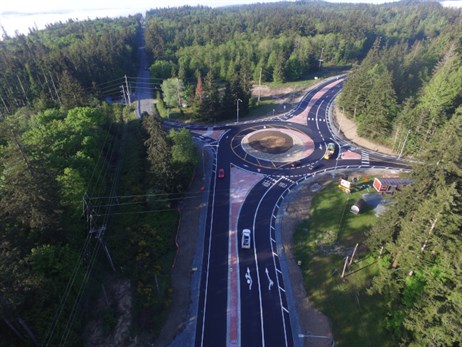 Washington state is forging ahead with roundabouts while sceptics circle (photo courtesy WSDoT)