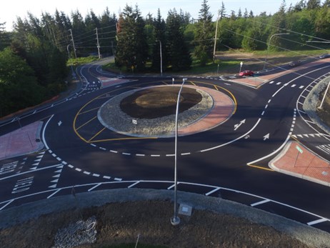 Washington state is forging ahead with roundabouts while sceptics circle (photo courtesy WSDoT)