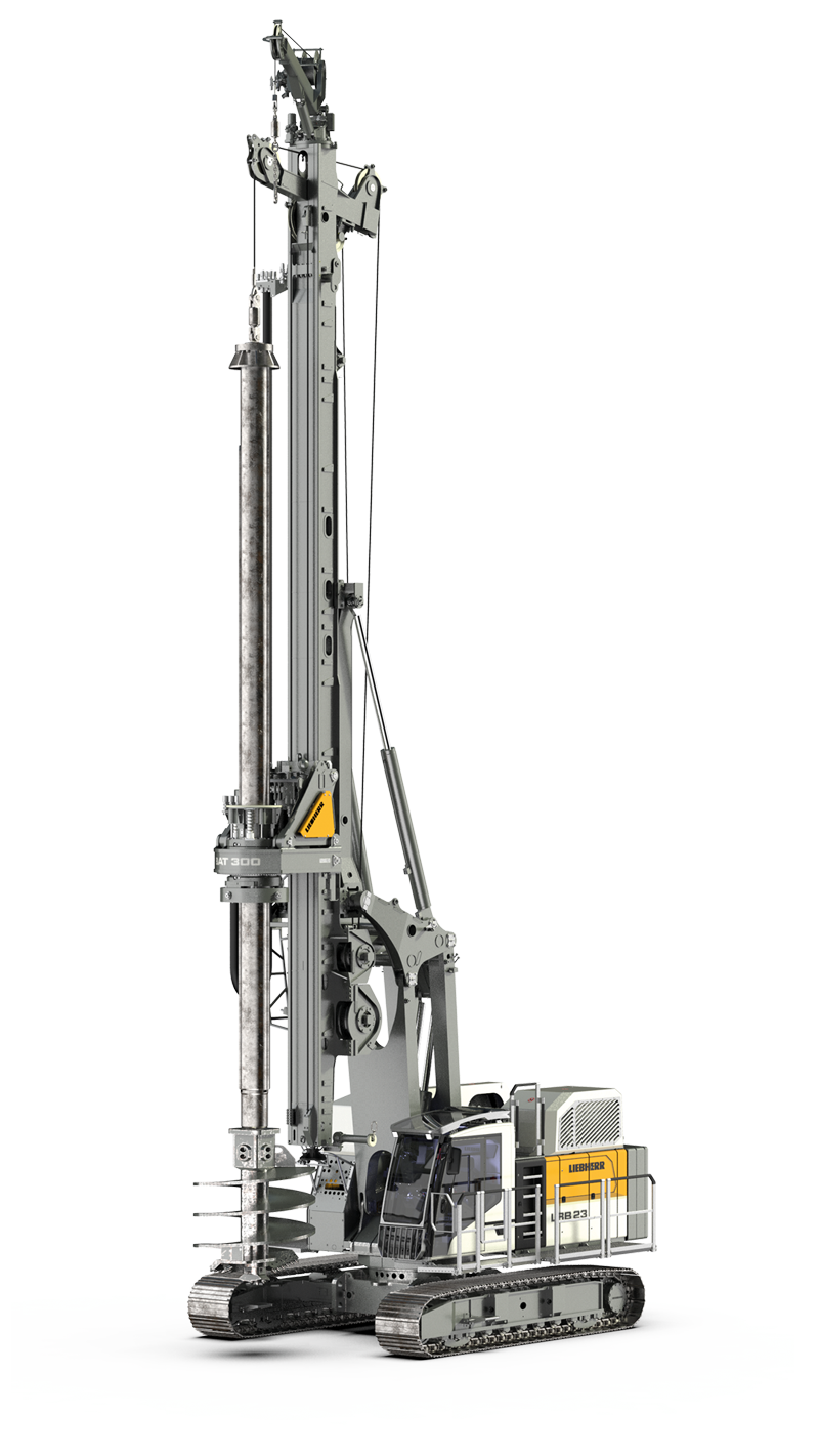 Compact and versatile, Liebherr’s LRB 23 piling rig offers extra functionality