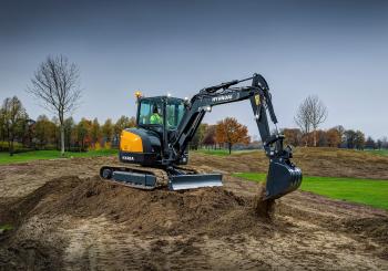 Revamped mini excavators from Hyundai