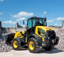 Komatsu’s WA100 wheeled loader 